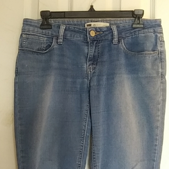 💙 Levi Strauss Light Wash Jeans Stretch size 28 - Picture 4 of 8